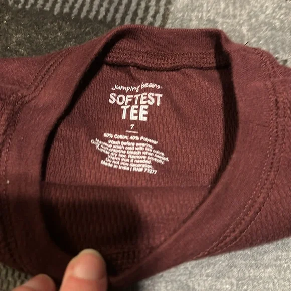 Jumping beans long sleeve boys t-shirts size 7 - Picture 3 of 3